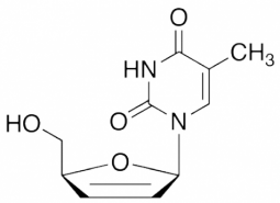 1-[(2R,5S)-5-(Hydroxymethyl)-2,5-dihydrofuran-2-yl)-5-methylpyrimidine-2,4(1H,3H)-dione